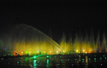 金鸡湖音乐喷泉图片