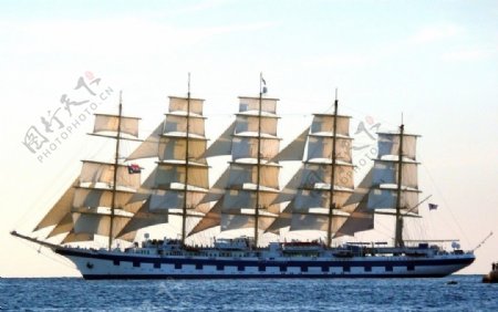 皇家帆船图片