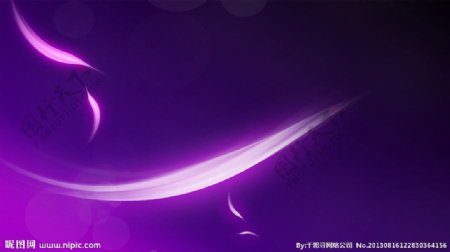 紫色流光背景图片