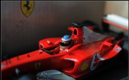 静态模型F1车模图片