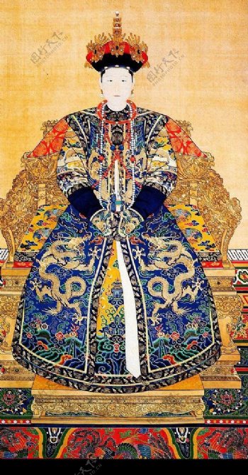 清朝皇后图片
