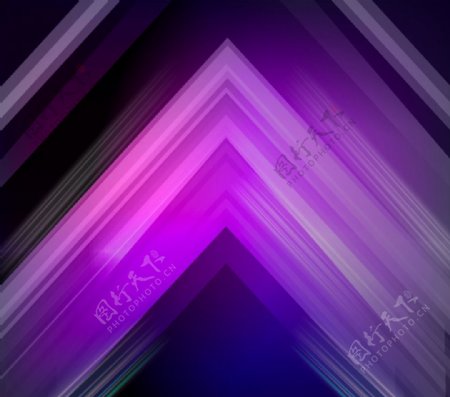 紫色系三角形背景矢量图图片