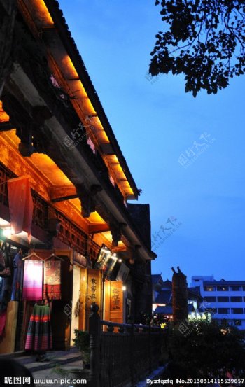 丽江古镇街景图片