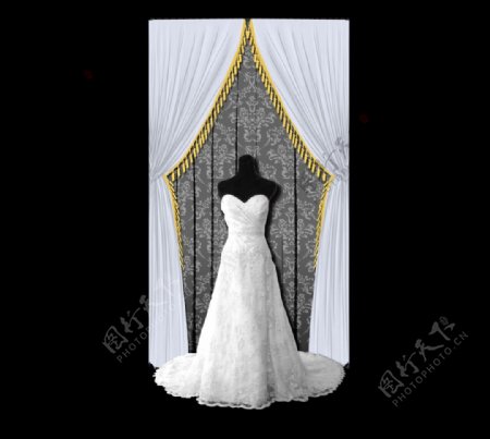 婚礼装饰区效果图图片