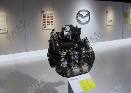 马自达引擎图片