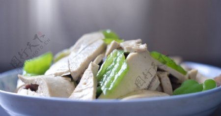 青椒豆腐片图片