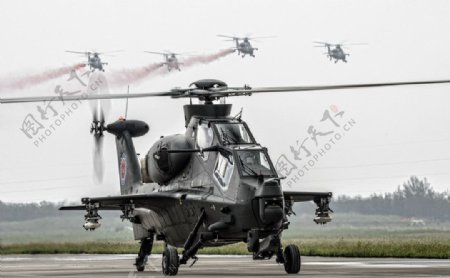 武直10武装直升机图片