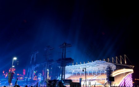 亚运会开幕式场馆图片