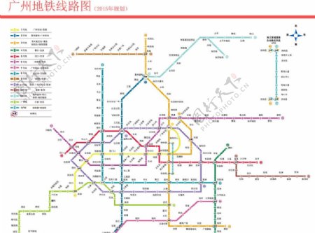 广州地铁2015年规划图图片