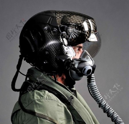 F35战斗机头盔图片