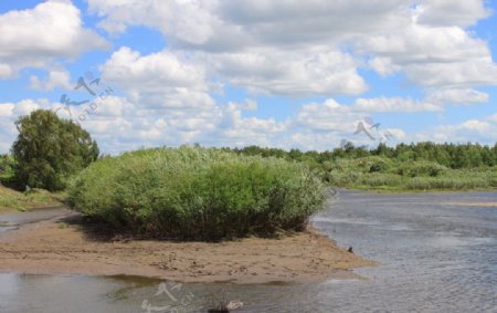 额尔古纳湿地图片