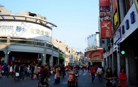 广州上下九步行街图片