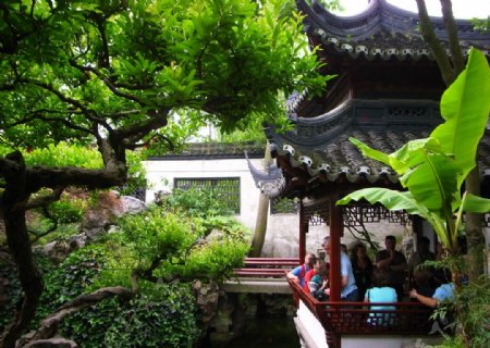 上海豫园之一角图片
