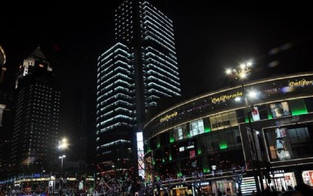 上海四川北路夜景图片