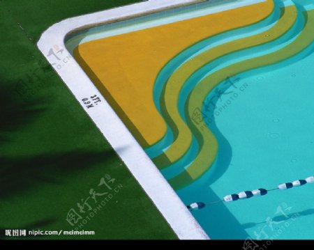 泳池水波3图片