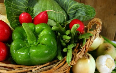 蔬菜菜篮图片