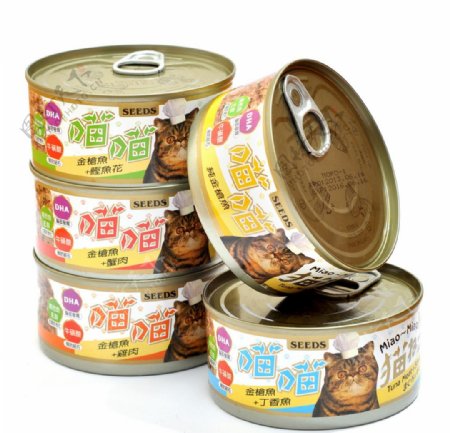 台湾惜时喵喵猫罐6味图片