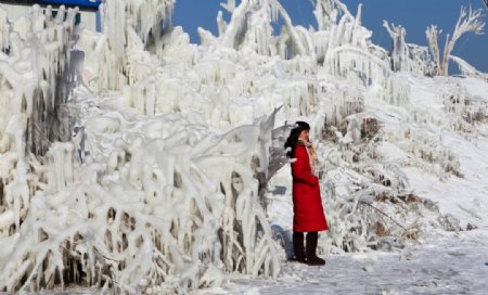 可爱的雪图片