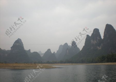 桂林阳朔湖图片