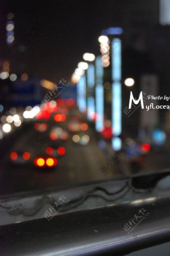 总府路夜景图片