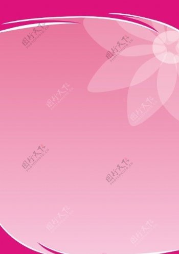 粉红色展板背景图片
