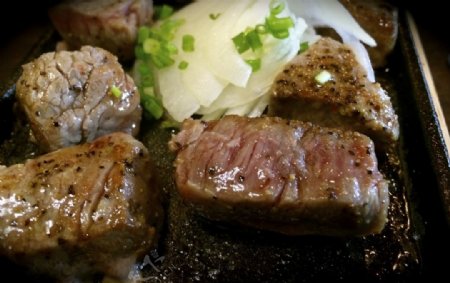 日式铁板牛肉图片