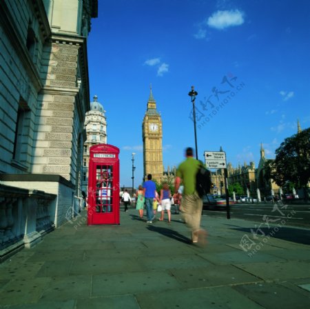 风景名胜建筑景观自然风景旅游印记英国伦敦会议广场大笨钟图片