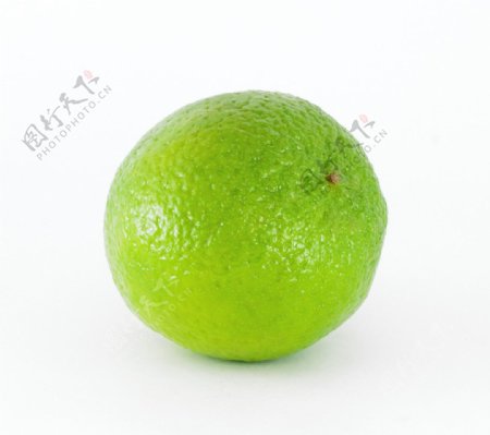 绿色橘子图片