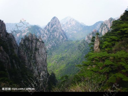 五指峰和妙笔生花图片