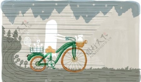 自行车壁纸图片