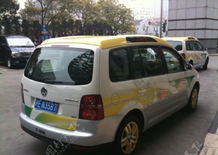 上海世博会世博专用出租车图片