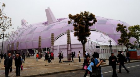 上海世博会日本館图片