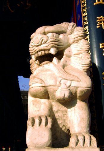 南通城隍庙醒狮图片