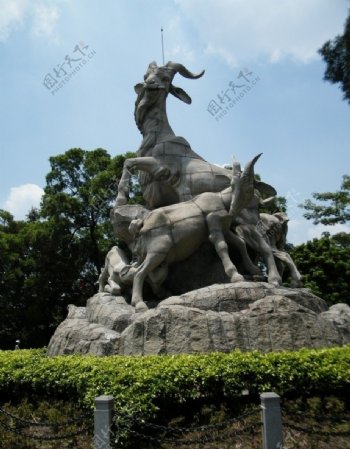 广州雕塑越秀公园图片