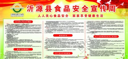 沂源县食品安全宣传周图片