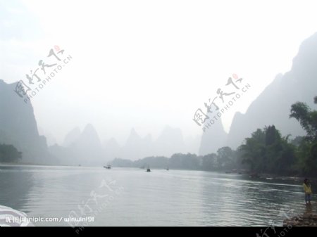 烟雨桂林图片