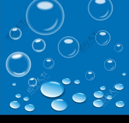 水泡与水珠气泡与水滴图片