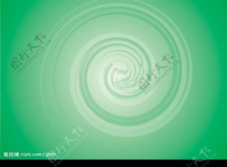 绿色漩涡图片