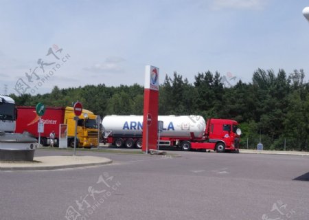 德国加油站图片