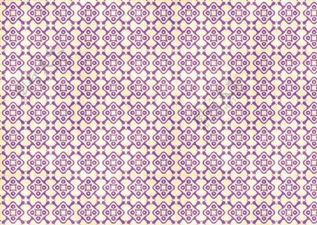紫色四角星花纹背景图片