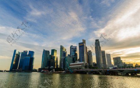 新加坡都市美景图片