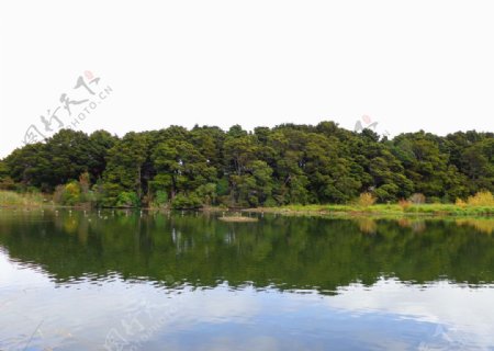 鸭子湖风景图片