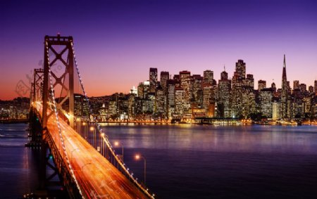 美国旧金山海湾大桥图片