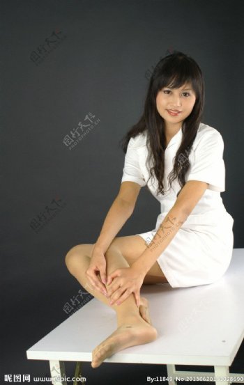 性感腿模图片
