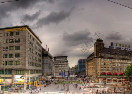 德国城市街景图片