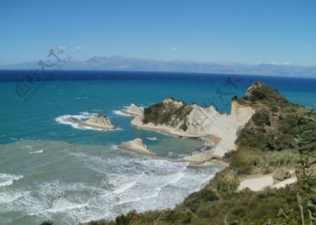 科孚岛海景图片