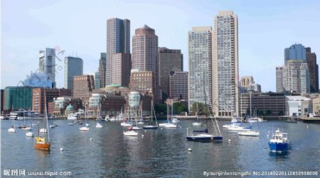 波士顿海港图片