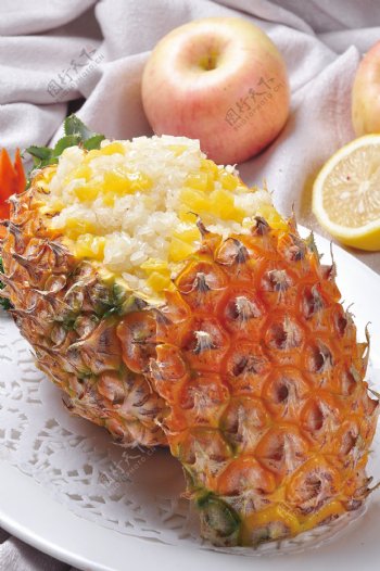 菠萝饭图片