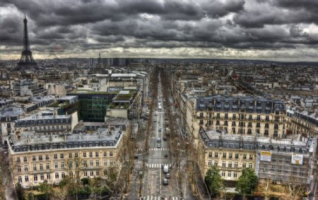 巴黎景色图片