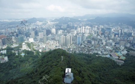 首尔城市风光图片